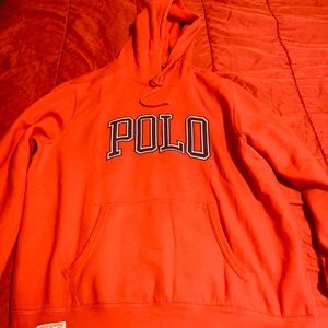 Polo hooded pullover